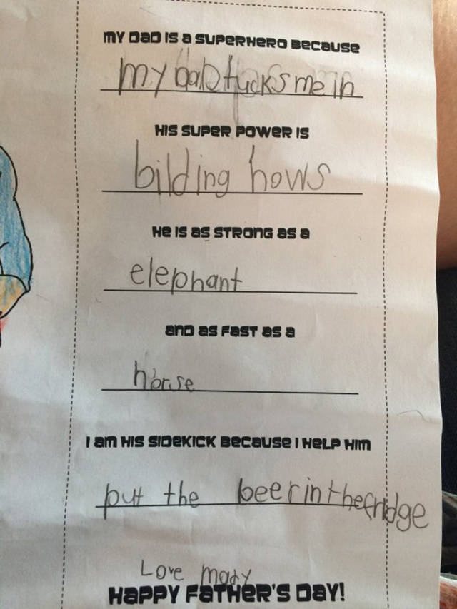 Hilariously Honest Notes Written By Kids