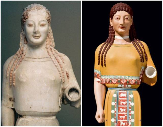 You Won’t Believe But Ancient Greek Statues Were Filled With Color