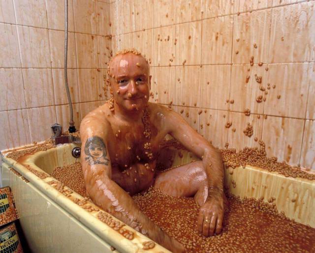 Man Spent $13,000 To Turn His Apartment Into A Baked Beans Museum