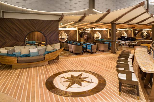largest cruise ship interior