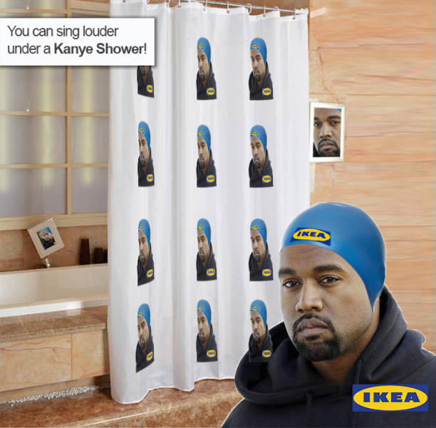 Photoshoppers Joined The Game After IKEA Trolled Kanye West