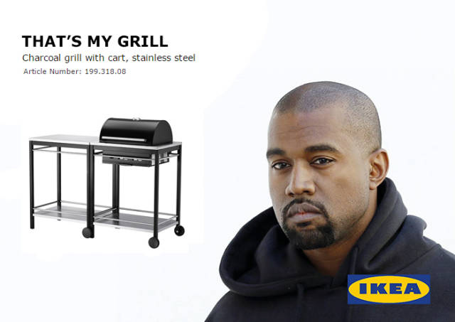 Photoshoppers Joined The Game After IKEA Trolled Kanye West