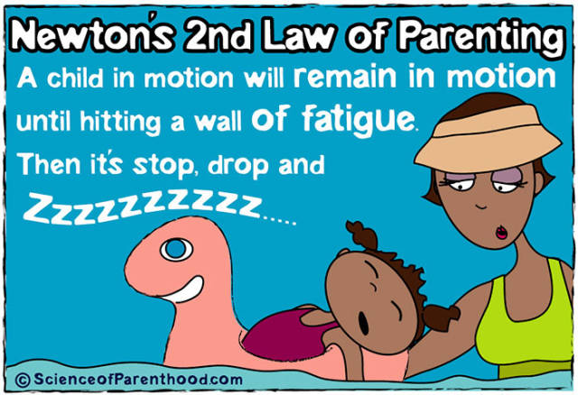 Amusing Comics About Science Of Parenthood
