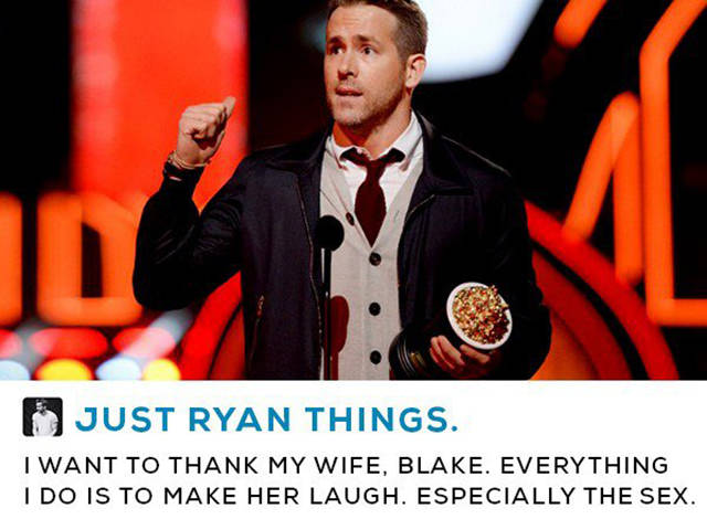 Ryan Reynolds Is One Of The Funniest Movie Stars Of All Time