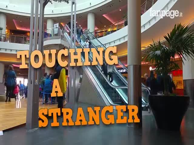 Touching A Stranger On The Escalator Prank