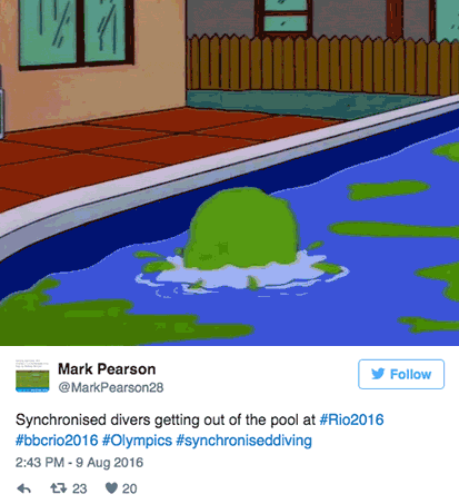 Olympic Pool Turns Green Overnight