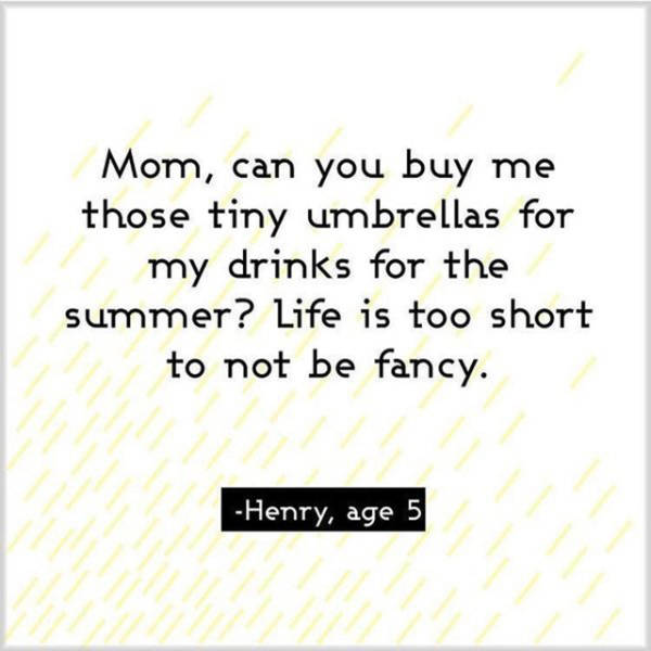 Funny And Cute Things That Children Actually Said