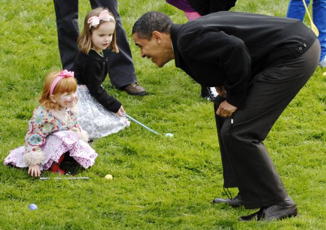 Barack Obama’s Goofy Pictures With Kids