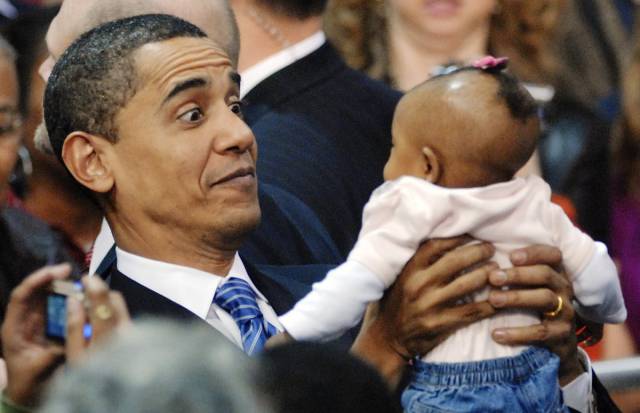 Barack Obama’s Goofy Pictures With Kids