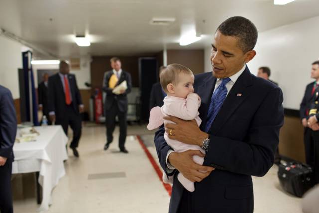 Barack Obama’s Goofy Pictures With Kids