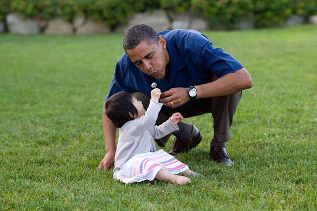 Barack Obama’s Goofy Pictures With Kids