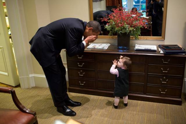 Barack Obama’s Goofy Pictures With Kids