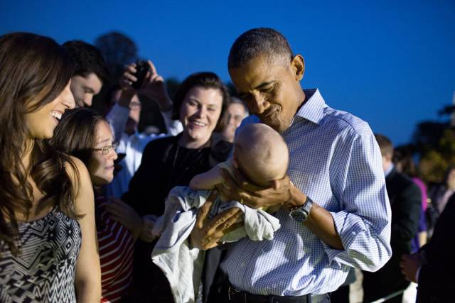 Barack Obama’s Goofy Pictures With Kids