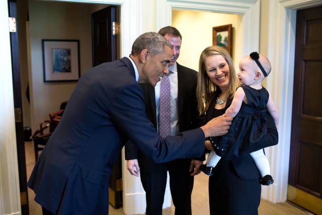 Barack Obama’s Goofy Pictures With Kids