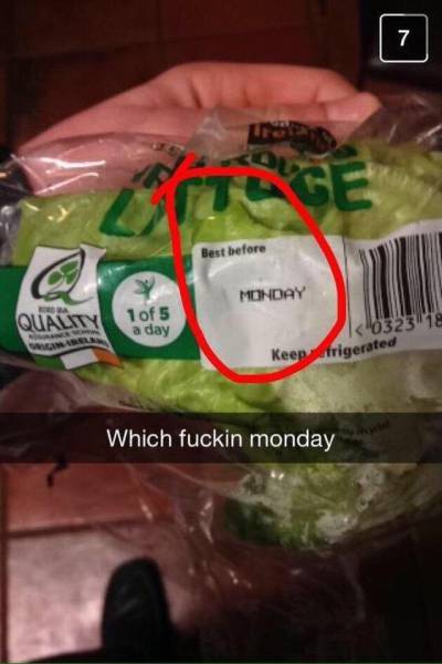 Funny Food Snapchats That Will Improve Your Mood