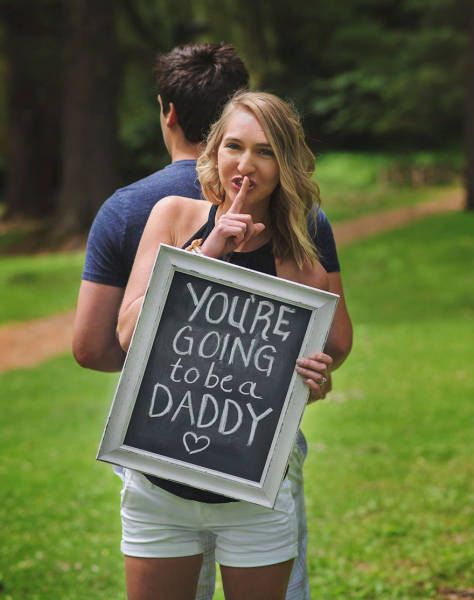 Wife Comes Up With A Great Way Of Announcing Her Husband That She’s Pregnant