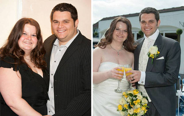 Before vs After Photos Of Couples Who Lost Weight Together