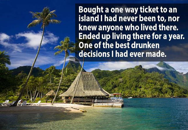 People Reveal The Best Purchase Decisions They Made While Drunk
