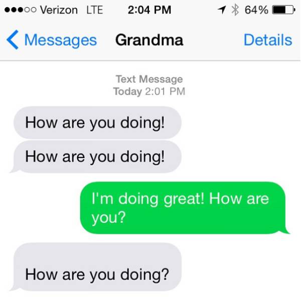 These Grandparents Win At Texting Hands Down