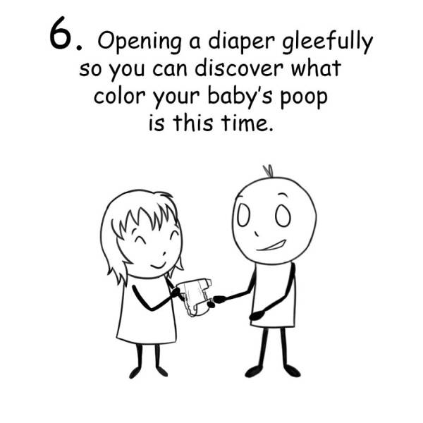 Funny Drawings About Life Of A New Parent