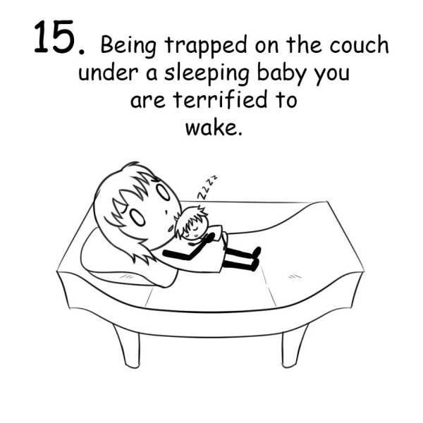 Funny Drawings About Life Of A New Parent