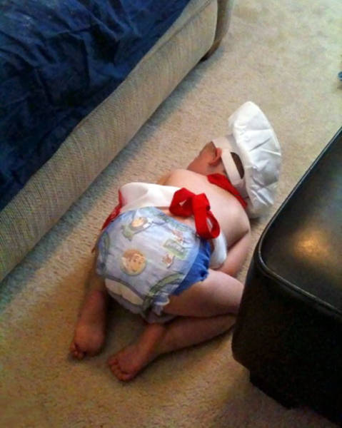 Kids Have This Amazing Ability When They Can Literally Fall Asleep Anywhere