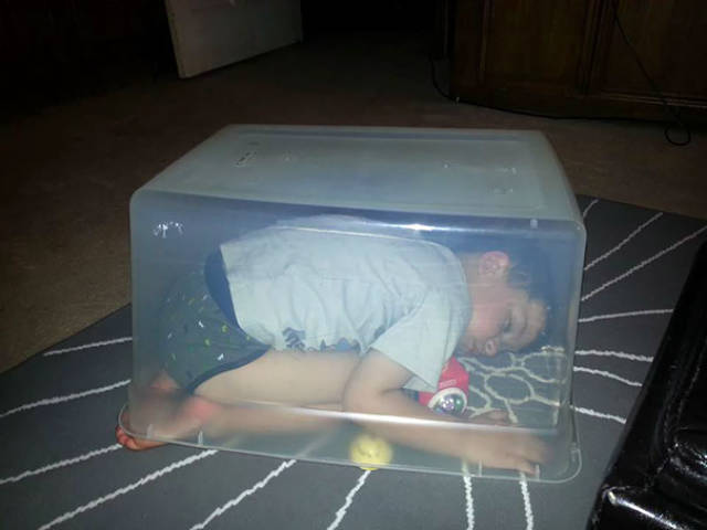 Kids Have This Amazing Ability When They Can Literally Fall Asleep Anywhere