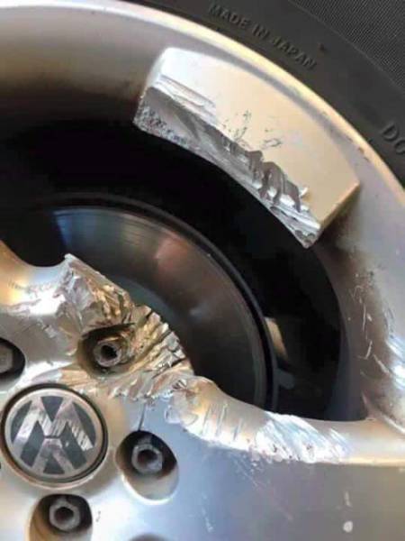 That’s One Way To Deal With The Lug Nut That Doesn’t Come Off