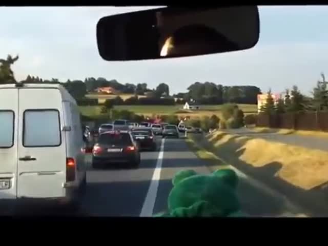 Move Out Of The Way People, Ambulance Is Coming!