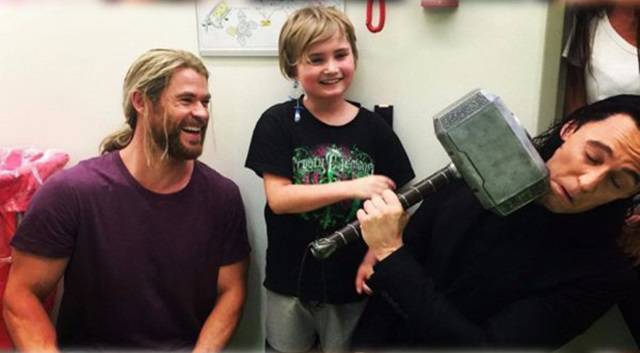 Loki And Thor Visit To Kids At The Hospital And Make Everybody