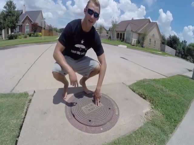 Did You Know You Could Actually Catch Fish In The Sewer?