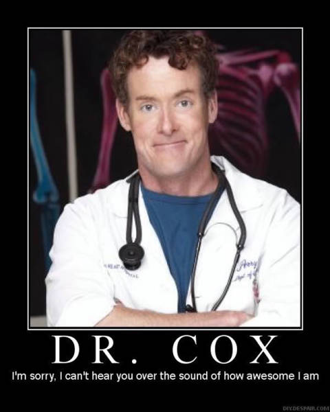 Dr. Cox’s Sarcasm At Its Best