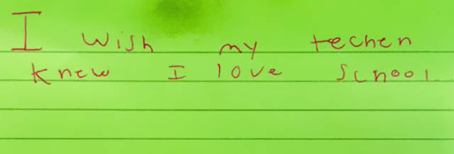 Children’s Answers To “I Wish My Teacher Knew…” Are Heart-Rending