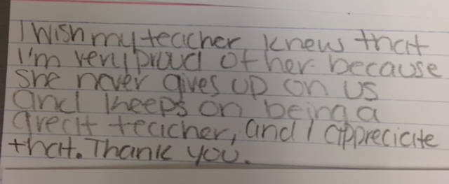 Children’s Answers To “I Wish My Teacher Knew…” Are Heart-Rending