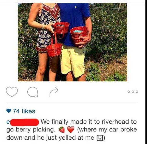 Girl Recaptions All Her Instagram Photos With Boyfriend After Finding Out He Cheated On Her