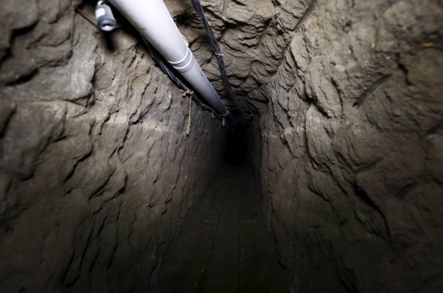 Illegal Tunnel System Of The US-Mexico Border