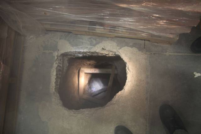 Illegal Tunnel System Of The US-Mexico Border