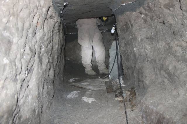 Illegal Tunnel System Of The US-Mexico Border