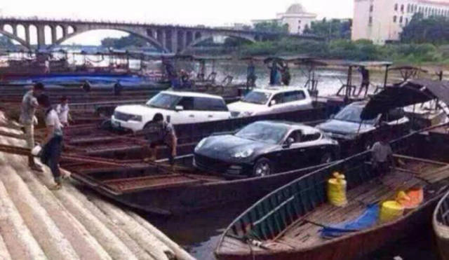 Stunning Boat That Smuggled Luxury Cars To China