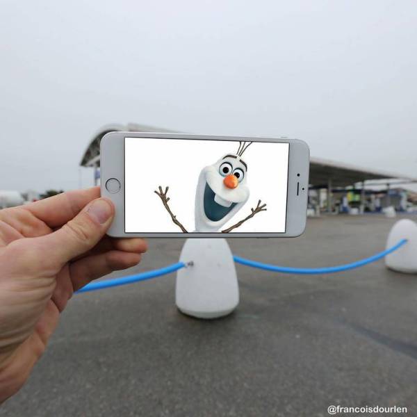 ‘Reality Revisited’ Project Where iPhone Photos Are Perfectly Placed