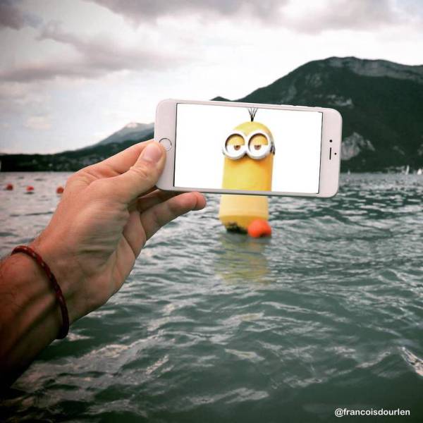 ‘Reality Revisited’ Project Where iPhone Photos Are Perfectly Placed
