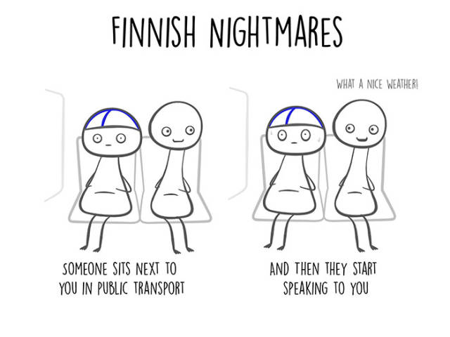 Another Bunch Of Illustrations About Finnish Nightmares That Anyone Can Understand