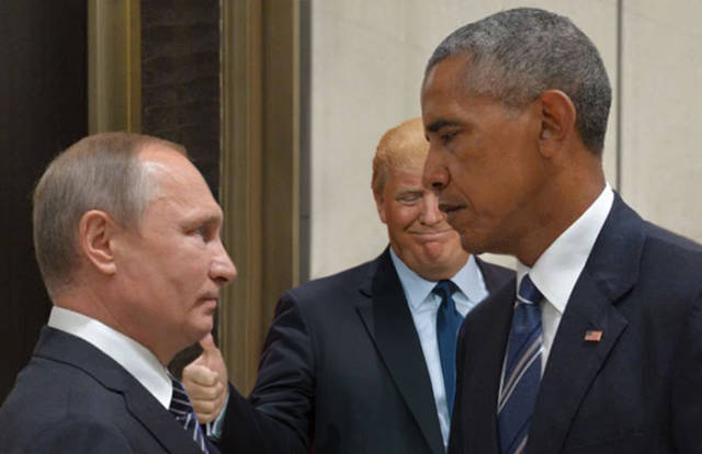 Obama-Putin Photoshop Battle. Hilarity Ensues