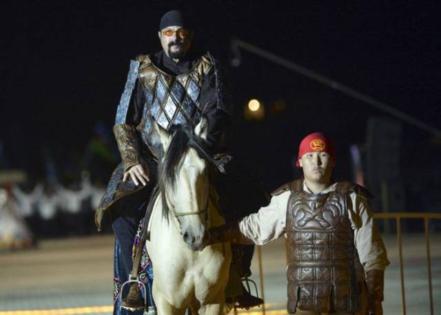 Steven Seagal At The World Nomad Games In Kyrgyzstan