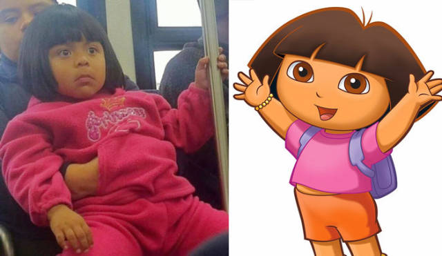 Cartoons And Their Impressive Real-Life Lookalikes