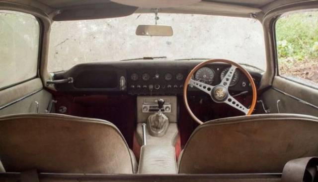 Neglected 1964 Jaguar Was Found In An Old Crumbling Garage