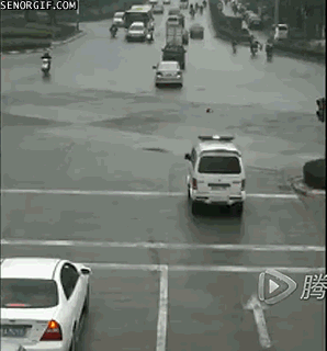 Gif Compilation Of The Most Insane Close Calls