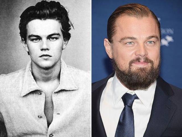 Interesting Photos Of Celebrities Back Then And Now