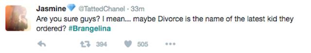 Hilarious Twitter Reactions To Angelina Jolie And Brad Pitt’s Divorce News Hilarious Twitter Reactions To Angelina Jolie And Brad Pitt’s Divorce News