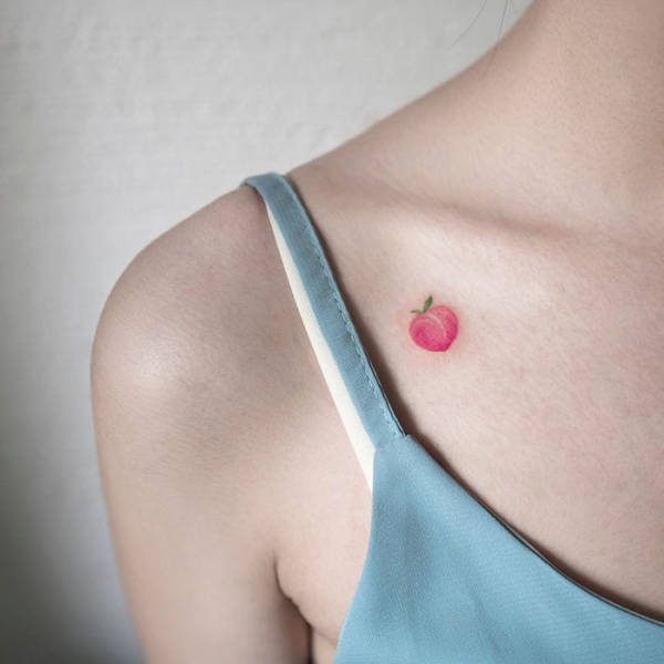 Lovely And Delicate Minimalist Tattoos By A Korean Artist